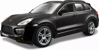 Produktbild von Porsche Cayenne Turbo schwarz 1:24 Bburago 21056