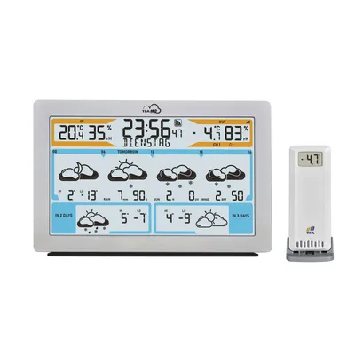 Produktbild von WLAN Funk-Wetterstation TFA.me ID-02 mit Profiwettervorhersage, 35.8100.54, TFA Dostmann