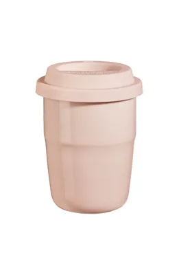 Produktbild von ASA Thermobecher rose, Deckel rose d. 8,5 cm, h. 12,4 cm, 0,2 l., double-wa