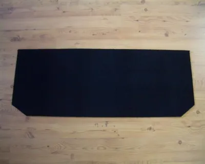 Produktbild von Fußmatte Schmutzfangmatte Teppich passend für VW T6 Bus Doka Doppelkabine hinten