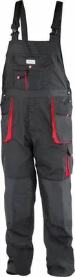 Obrázok produktu pre Yato YT-8034, Overal, Čierna, XXL, Poľsko, Bavlna, Polyester, 275 g/m²