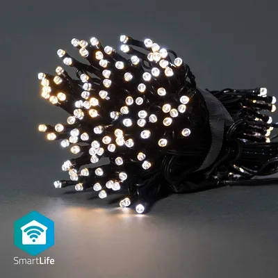 Obrázok produktu pre Nedis SmartLife dekoratívny LED reťazec 200 LED biely - 20 m