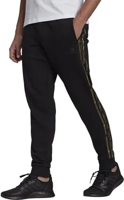 Produktbild von spodnie do biegania adidas Men Black Camo Pant, Rozmiar:M, Kolor:Czarny