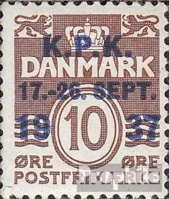 Produktbild von Briefmarken Dänemark 1937 Mi 241 (kompl.Ausg.) postfrisch Briefmarkenausstellung