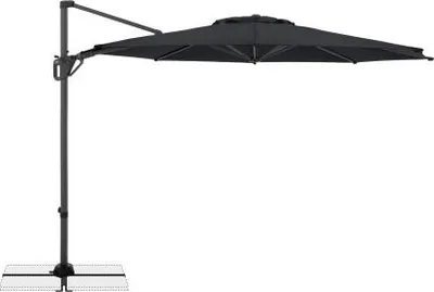 Obrázek produktu pro Doppler LIFE 310 cm – výkyvný zahradní slunečník s boční tyčí : Desén látky - 840