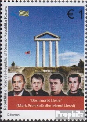 Produktbild von Briefmarken Kosovo 2015 Mi 321 (kompl.Ausg.) gestempelt Freiheitskämpfer