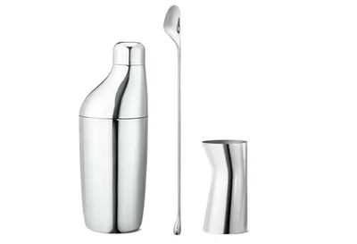 Imagen del producto de Georg Jensen SKY GIFTSET SHAKER, STIRRING SPOON & JIGGER 3,6 CL 10009247