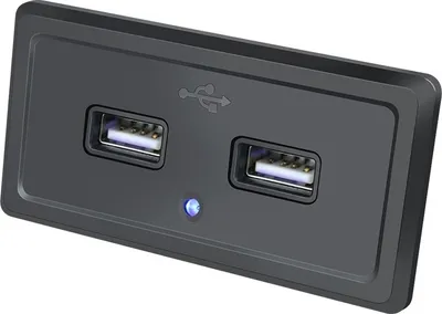 Obrázek produktu pro INF Nabíjecí panel do auta se 2 USB výstupy