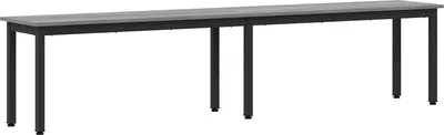 Zdjęcie produktu dla vidaXL Ławka szara Sonoma 200 x 35 x 45 cm Materiał drewnopochodny