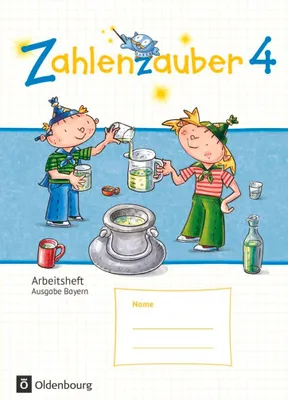 Produktbild von Zahlenzauber 4. Ausgabe Bayern (Neuausgabe) . Arbeitsheft