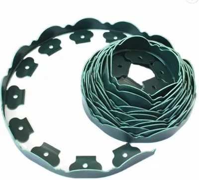 Produktbild von Flexible Grasrand mit Bodenankern, 5 Befestigungspins, 3 m Länge, für Gartenbegrenzung