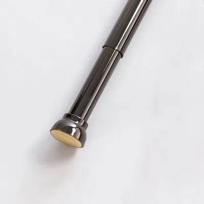 Produktbild von spirella KRETA Duschvorhangstange 75-125 Schwarz
