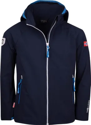 Produktbild von Trollkids Kinder Wasserdichte Jacke Marine 328-110 Grösse 128