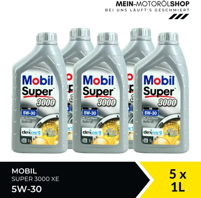 Produktbild von Mobil Super 3000 XE 5W-30 5x1 Liter