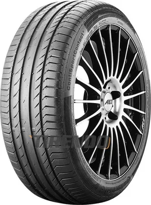 Image de Continental So car-tyres ContiSportContact™ 5 ( 225/45 R17 91W MO, avec rebord protecteur de jante )