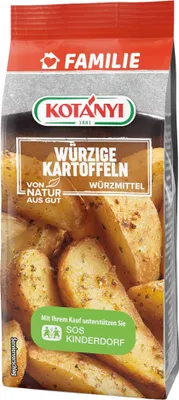 Produktbild von Kotanyi Würzige Kartoffel Gewürzmischung 140g