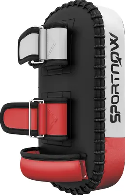 Produktbild von SPORTNOW Pratzen Kickboxen Kickpolster für Muay Thai Boxpratzen Trainerpratzen Schlagpolster für Coaching, Training, Kunstlederbezug