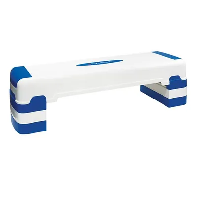 Produktbild von HMS - Stepp-Plattform, Aerobics PP13051 (Einheitsgröße) (Weiß/Blau)