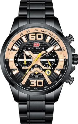Produktbild von Mini Focus NO-23882 Herrenuhr - Schwarz, modisch & elegant KP23882
