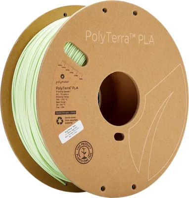 Produktbild von Polymaker PolyTerra Pla filament Mint 1.75 mm 1KG