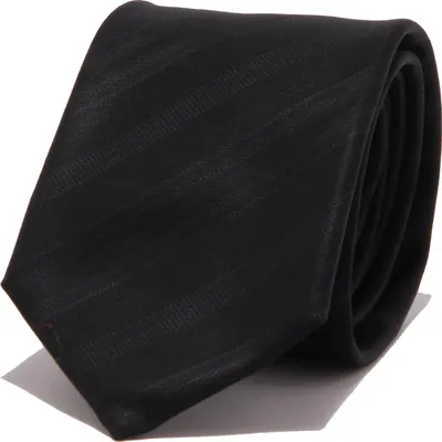 Produktbild von 8635W cravatta uomo MESSORI silk black tie men