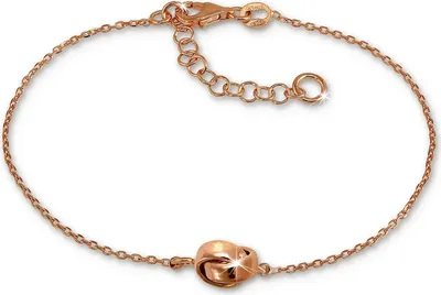 Image de SilberDream Bracelet Femme entrelacé Argent hypoallergénique 18-21cm rose SDA1138E