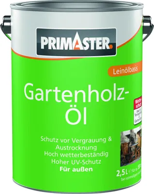 Produktbild von Primaster Gartenholzöl 2,5 L teak