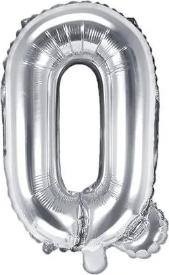 Image de Ballon argenté 35cm lettre Q