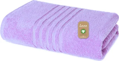 Zdjęcie produktu dla Ręcznik do sauny Lavea® XXL 80 x 220 cm, ręcznik do sauny dla kobiet i mężczyzn, Bali, bardzo duży ręcznik kąpielowy, ręcznik do sauny, kąpieli i prysznica, 100% bawełna organiczna GOTS, frotte premium, kolor liliowy