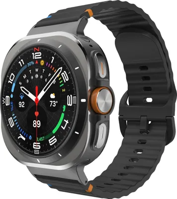 Produktbild von Cazy Uhrenarmband geeignet für Samsung Galaxy Watch Band (ActiveFlex) – Smartwatch-Armbänder – Universelles Armband geeignet für Samsung Galaxy Watch Ultra (2024 / 2025) - Schwarz