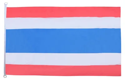 Bootvlag Thailand 150x90 cm, Mesh-Polyester, wetterfest, Kunststoffringe