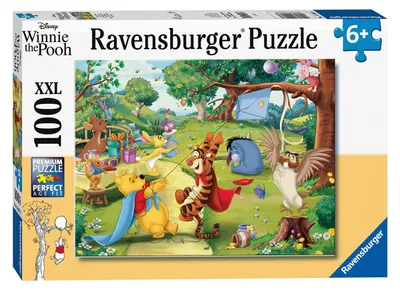 Produktbild von Kinderpuzzle Winnie Puuh - Die Rettung (100 Teile)