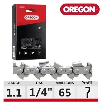 Obrázok produktu pre Reťaz na motorovú pílu 1/4", 1,1 mm, 65 hnacích článkov – OREGON – 24AP065E
