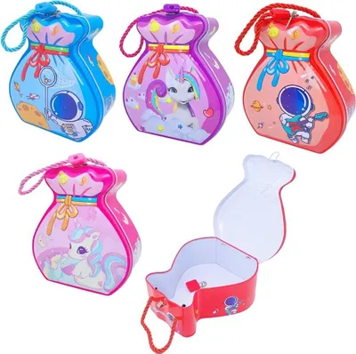 Produktbild von Spardose Beutel Einhorn Kosmos MIX – Trifox