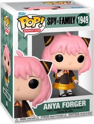 Produktbild von Funko POP! Animation: Spy X Family - Anya Forger - Sammelbare Vinylfigur - Geschenkidee - Offizielles Merchandise - Spielzeug für Kinder & Erwachsene