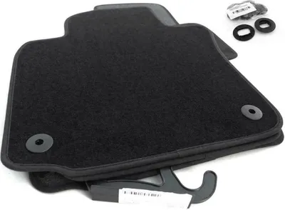 Produktbild von NEU Fußmatten passend für VW Golf 4 Bora New Beetle Velours Automatte Schwarz 4x