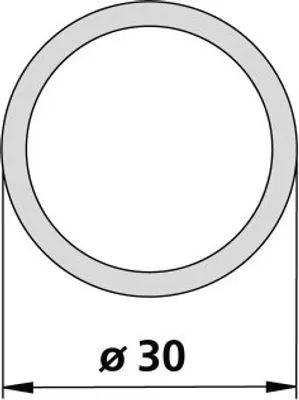 Produktbild von Kermi ZDDSWPDV22502K Deckenstütze Vario 2000