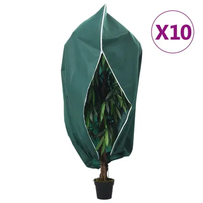 Obrázek produktu pro Ochranné návleky na rostliny na zip 10 ks 70 g/m² 1,2 x 1,8 m