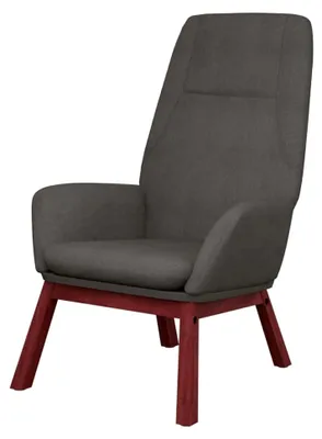 Produktbild von Relaxsessel mit Armlehne, Fernsehsessel für das Wohnzimmer, Polstersessel Lesesessel mit Metallrahmen, Hellgrau