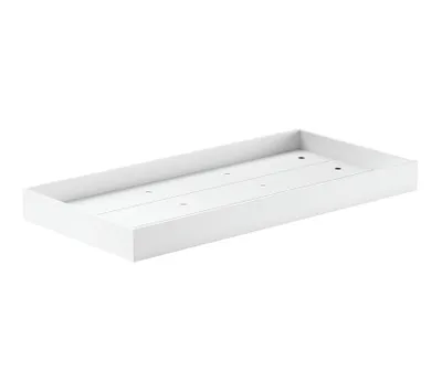 Produktbild von VIPACK - Bettschublade auf Rollen, 90 x 190 cm, Ausf. Buche teilmassiv weiß lackiert