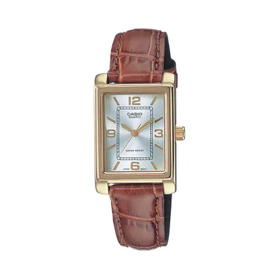 Produktbild von Casio LTP-1234PGL-7AEG braune Uhr