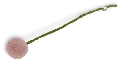 Produktbild von Dekorative Filzblume in Rosa, 3 cm Durchmesser, minimalistisches Design