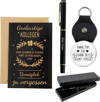 Productafbeelding van Afscheidscadeau voor collega's - Afscheidskaart - Geluksbrenger