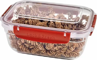 Zdjęcie produktu dla Puszka do przechowywania żywności MICHELINO Puszka do przechowywania żywności Nora 1400 ml czerwona