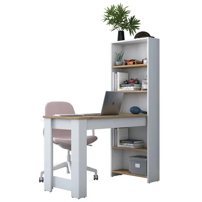 Produktbild von Skye Decor, HA106 - 2493, Schreibtische, Weiß, 120 x 153,6 x 53,8 cm