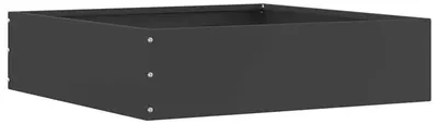Productafbeelding van Randafwerking, weerbestendig staal, minimalistisch design, 50 x 50 x 13 cm
