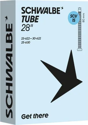 Produktbild von Schwalbe Schlauch SCV15 80mm (28") 18/28-622/630 Modell 2026
