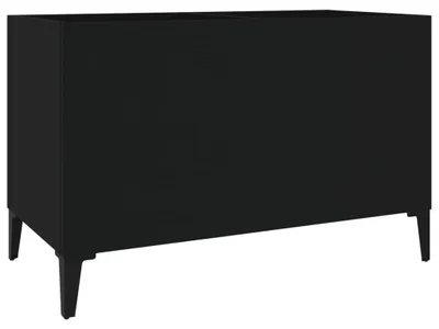 Produktbild von vidaXL Plattenschrank Schwarz 74,5x38x48 cm Holzwerkstoff
