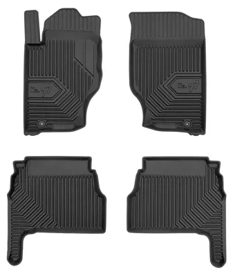 Obrázok produktu pre Gumové vaničkové autokoberce pre: Kia Sorento I 2002-2009 (SUV) – 4 ks, čierna, na mieru