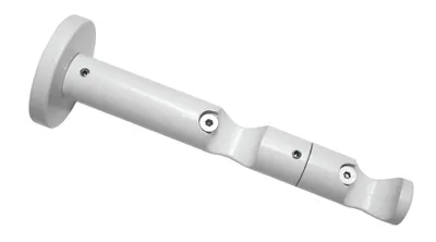 Produktbild von Gardinia Doppel-Kombiträger mit Metallmontageplatte für Gardinenstangen, 2-läufi